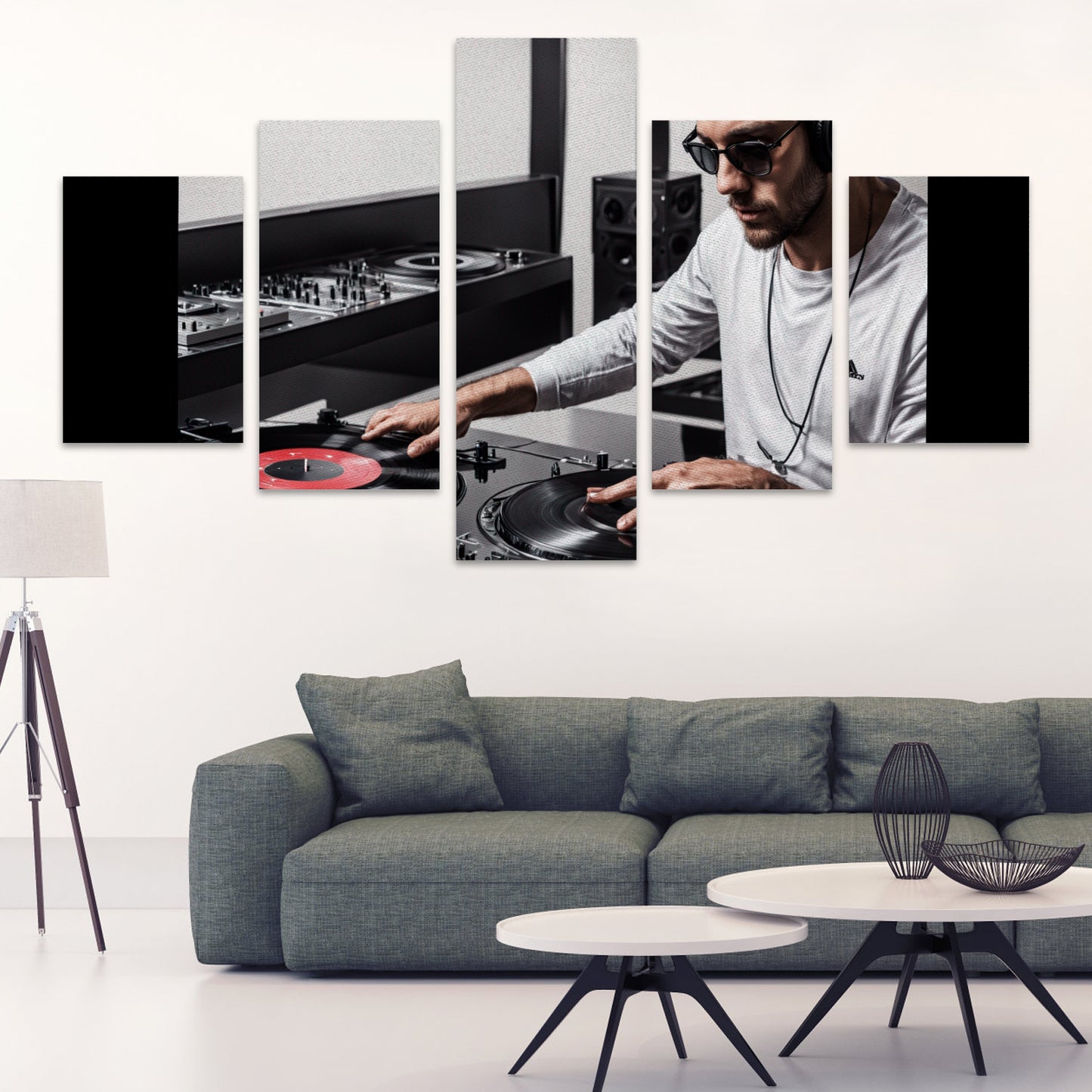 Canvas Wall Art Prints (No Frame) 5-Pieces/Set A
