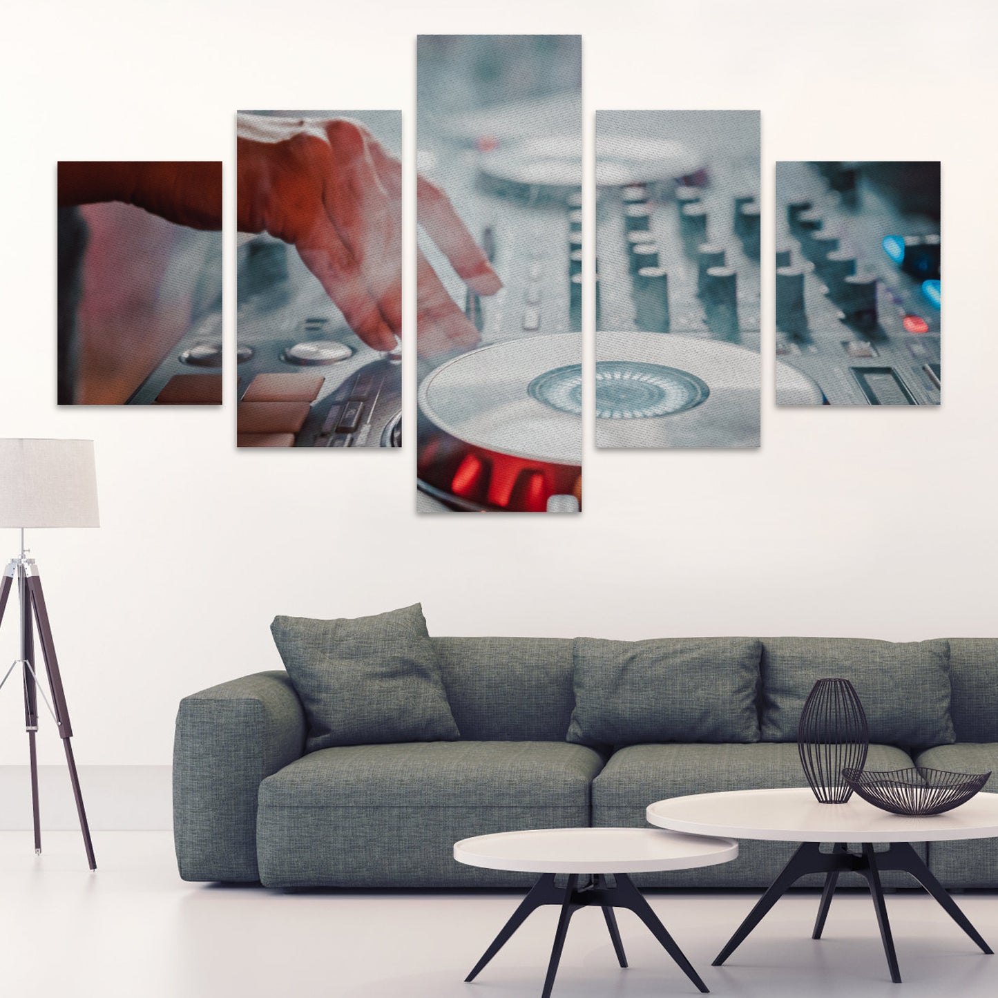 Canvas Wall Art Prints (No Frame) 5-Pieces/Set A
