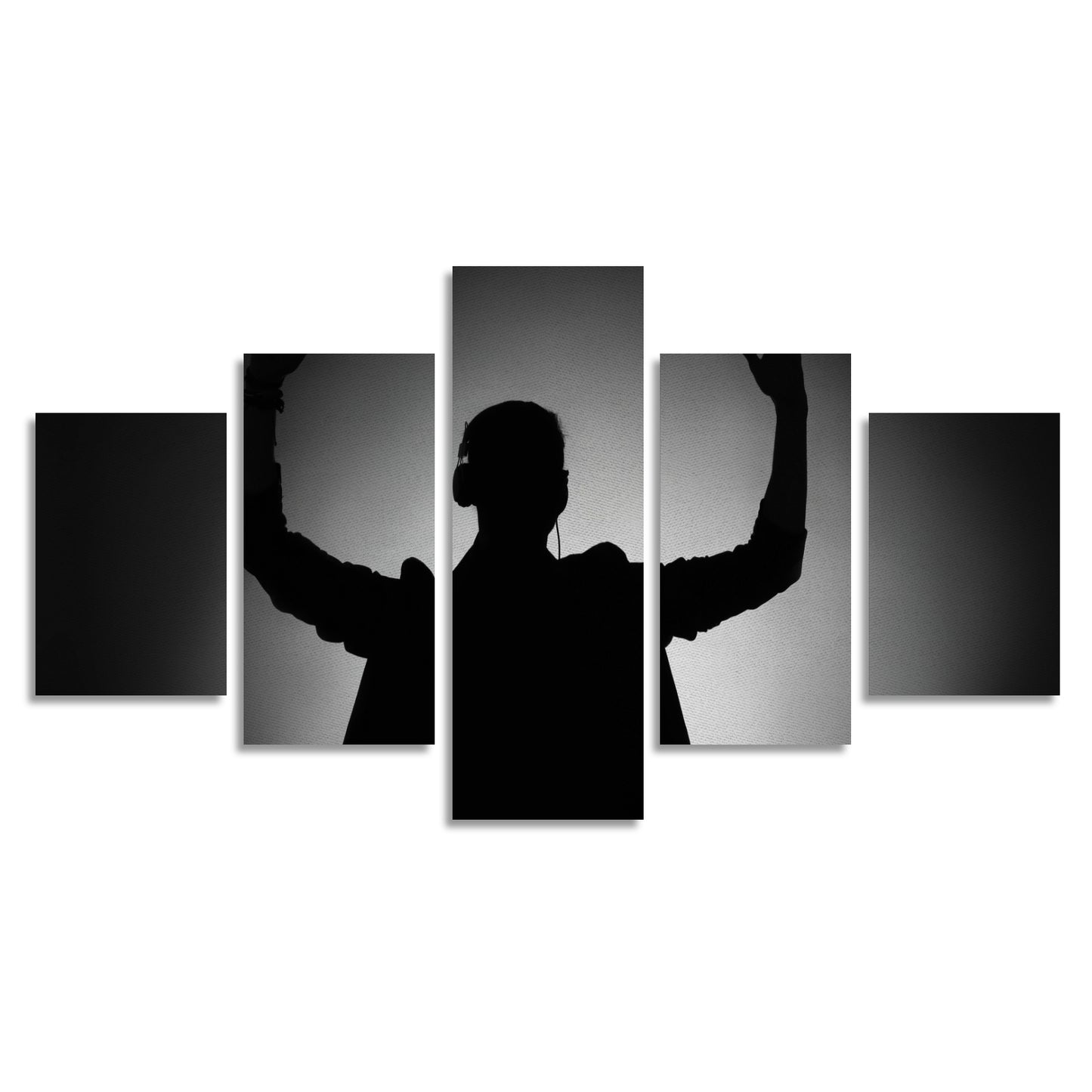 Canvas Wall Art Prints (No Frame) 5-Pieces/Set A