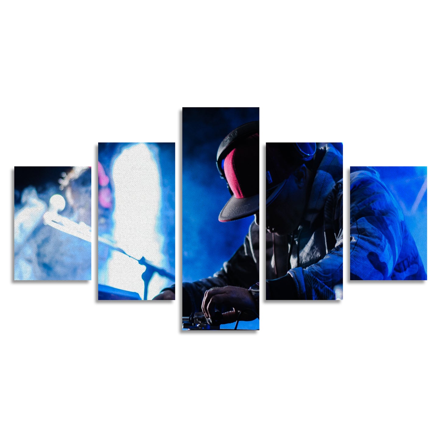 Canvas Wall Art Prints (No Frame) 5-Pieces/Set A