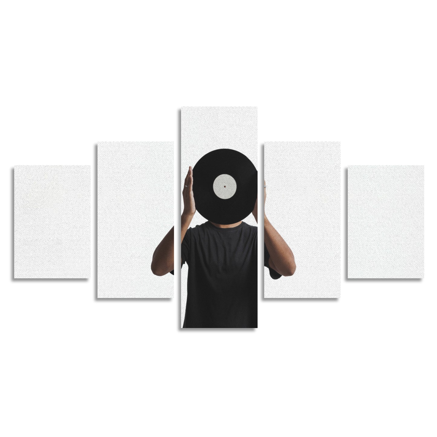 Canvas Wall Art Prints (No Frame) 5-Pieces/Set A