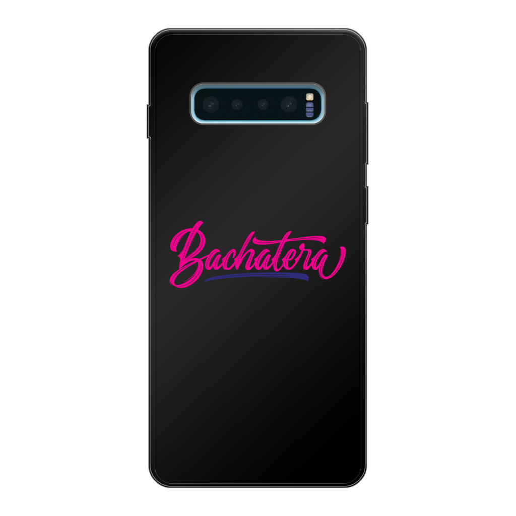 Bachatera Back Printed Black Soft Phone Case