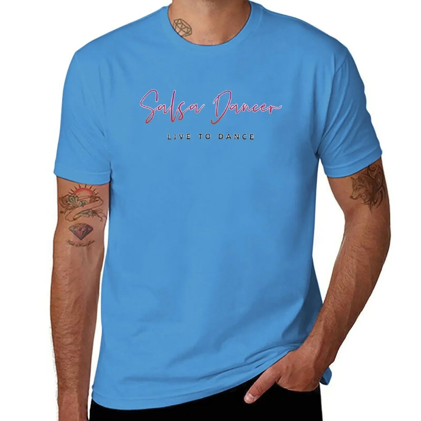 Salsa Dancer - Live To Dance T-Shirt oversized blacks t shirt for men