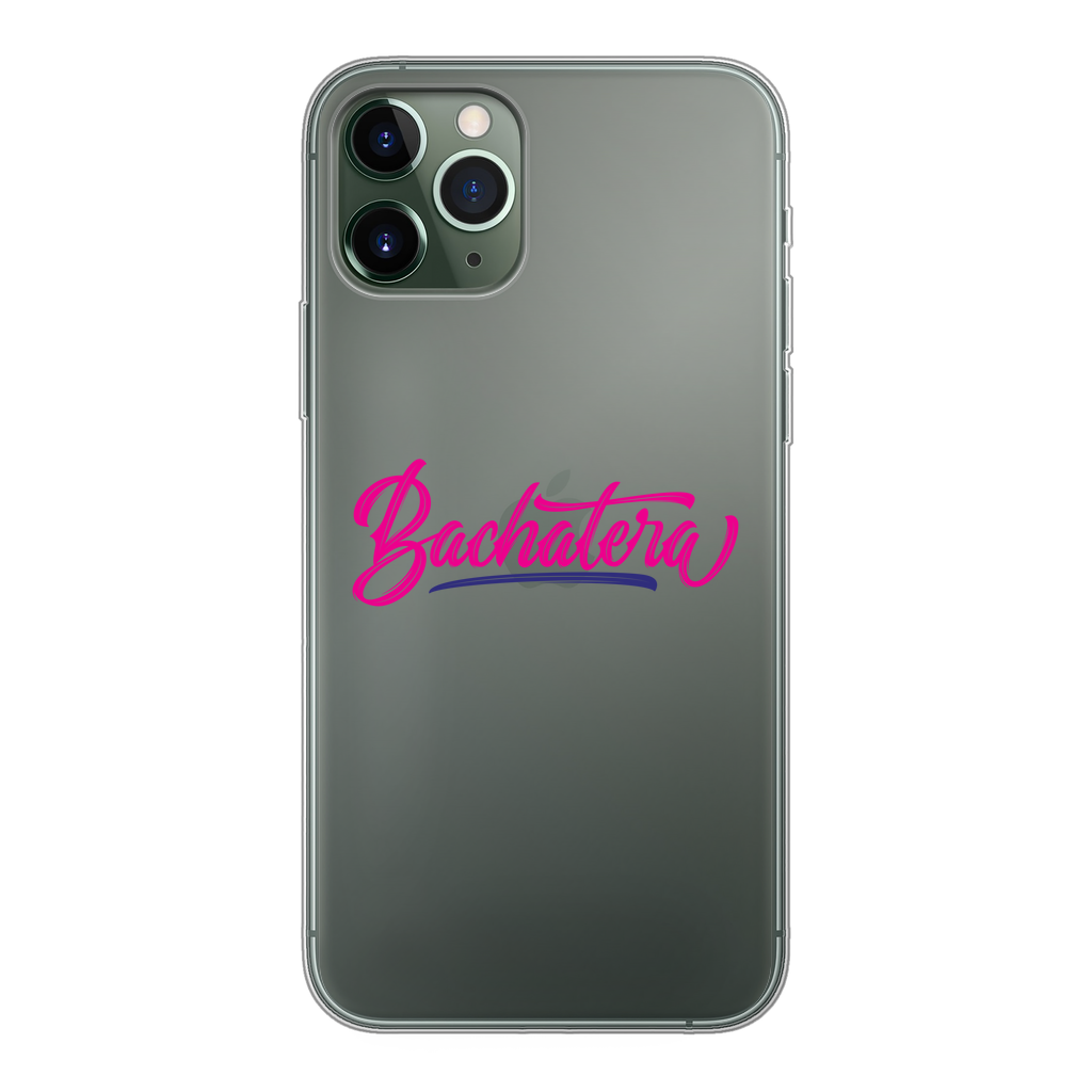 Bachatera Back Printed Transparent Soft Phone Case