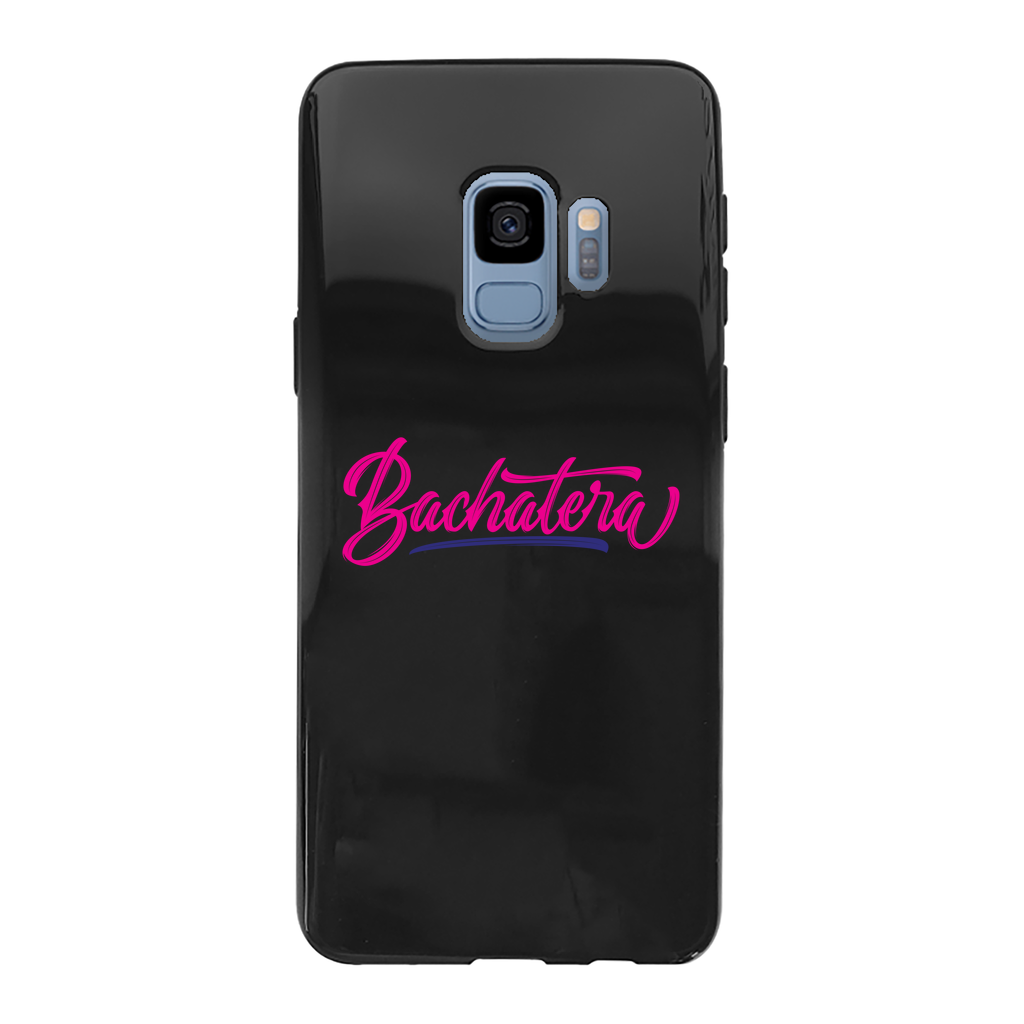Bachatera Back Printed Black Soft Phone Case