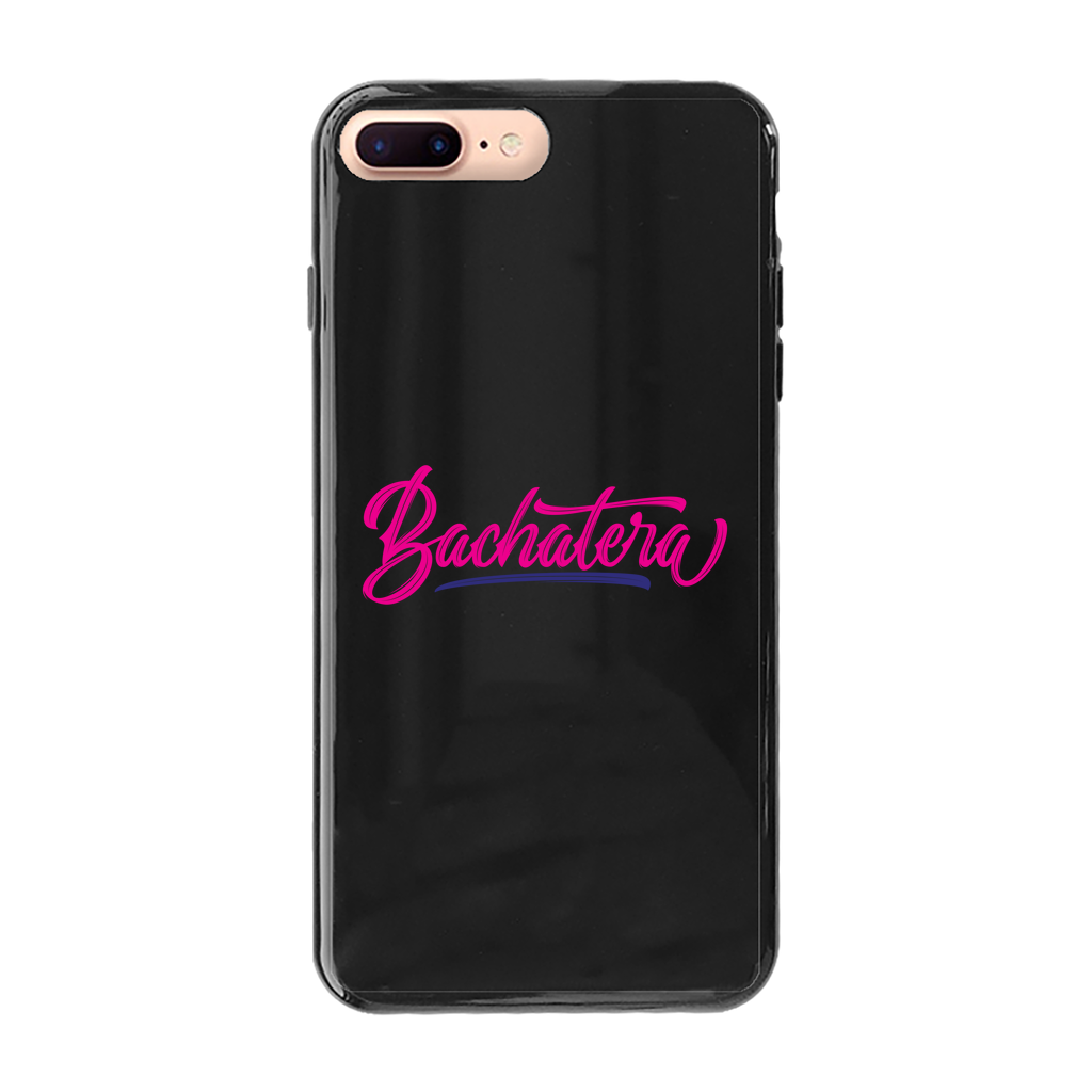 Bachatera Back Printed Black Soft Phone Case