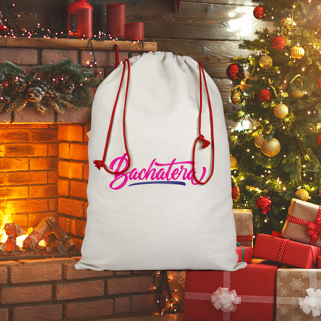Bachatera Sublimation Linen Drawstring Sack - World Salsa Championships