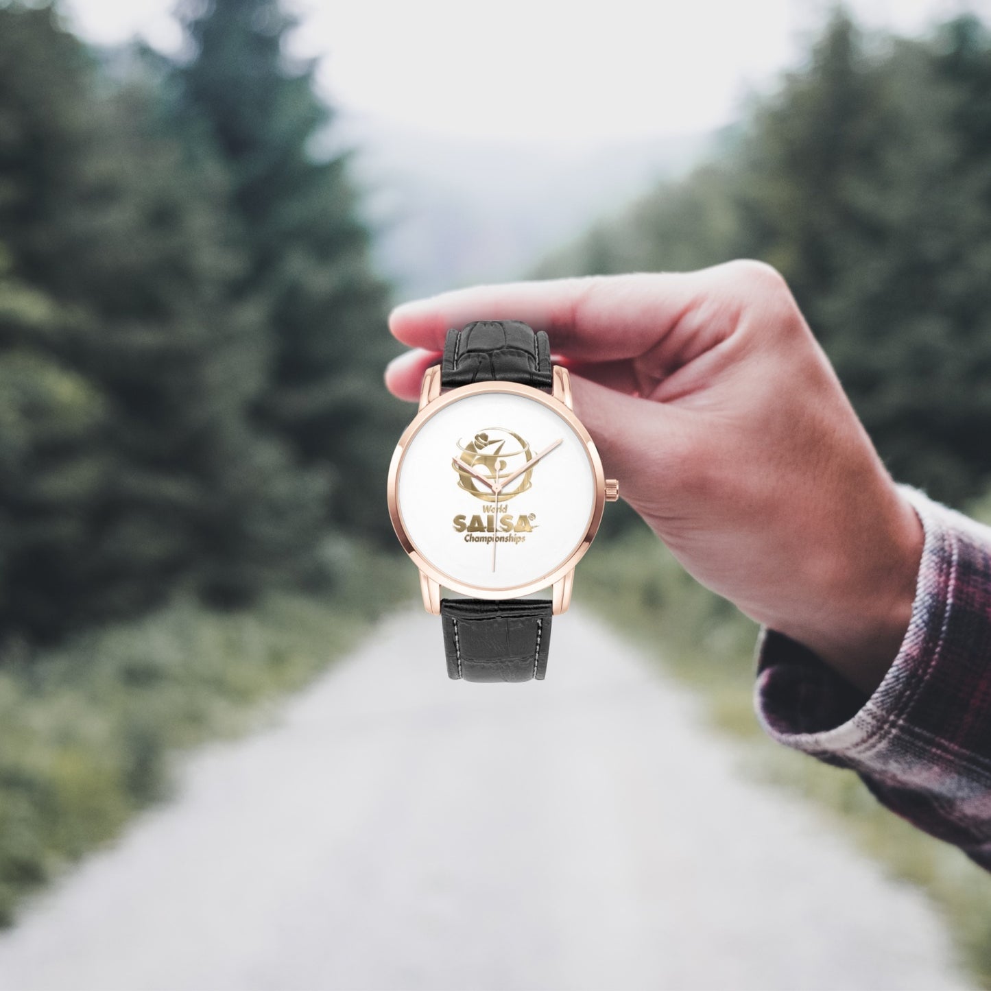 WSC Gold Collection - Instafamous Wide Type Quartz watch