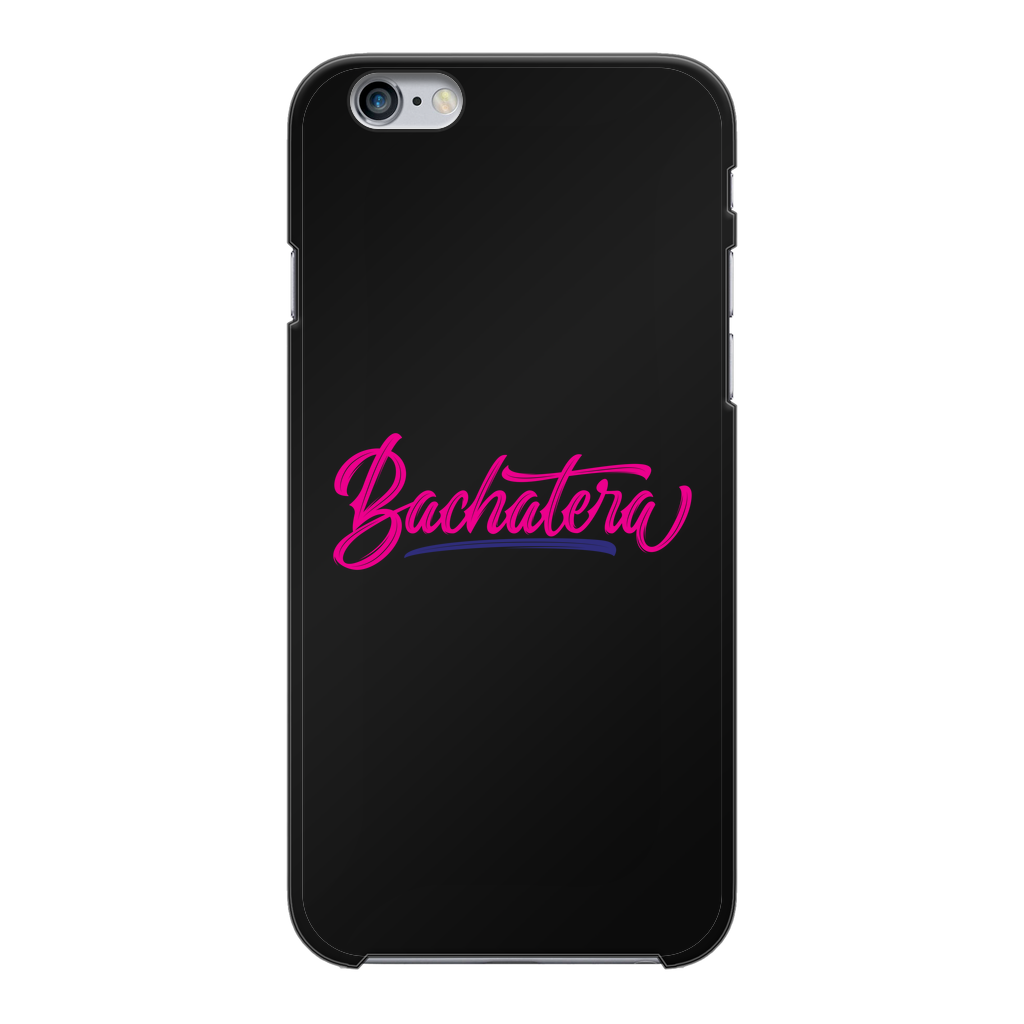 Bachatera Back Printed Black Hard Phone Case