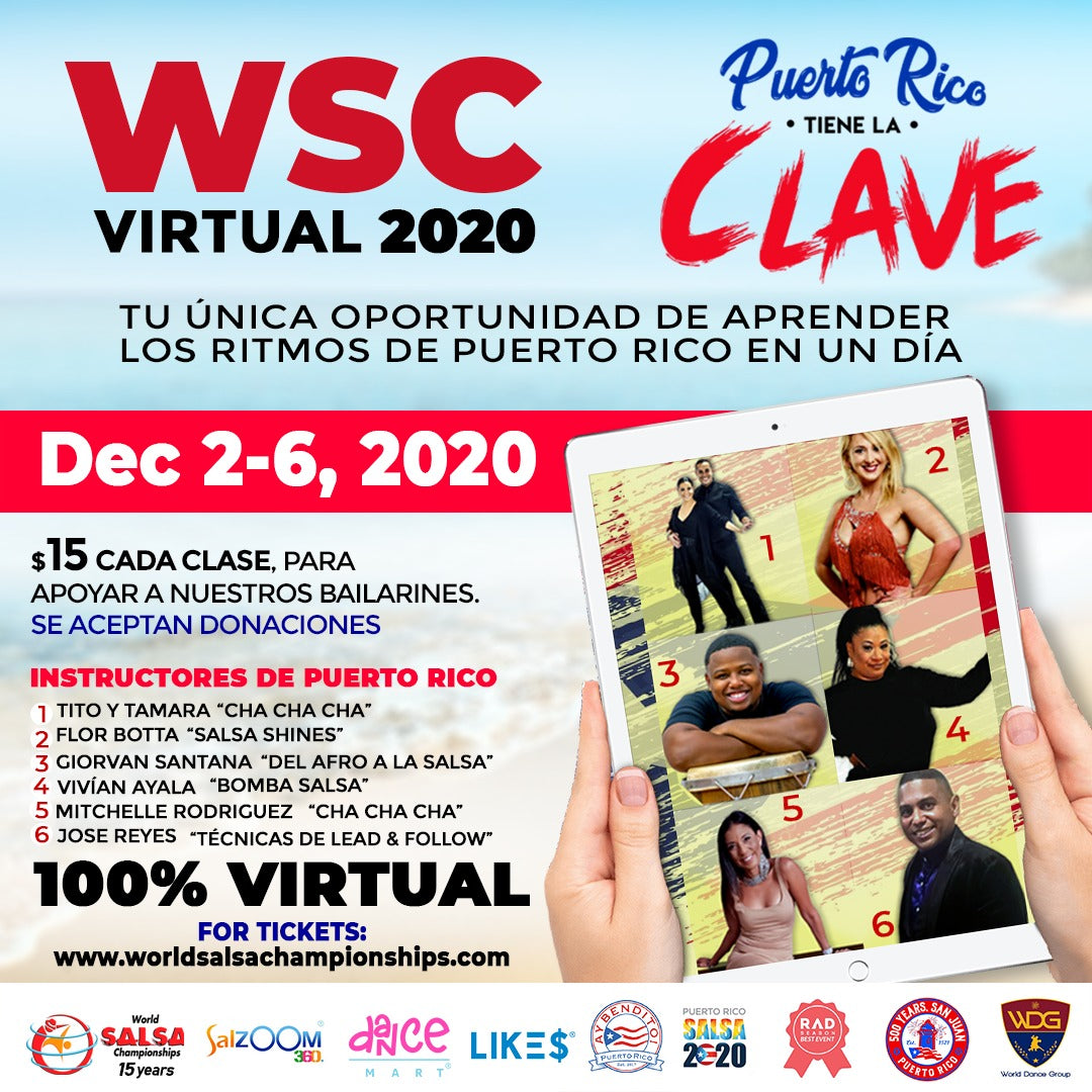 The World Salsa Championship Reinvents Itself with Its First Virtual Edition And $2,020 In Cash Prizes