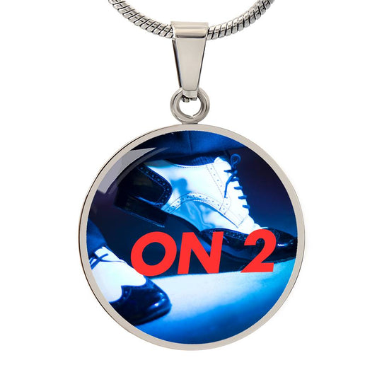 Salsa On 2. Show off your passion for salsa  ON 2 with this stunning Salsa Dance Style Necklace.