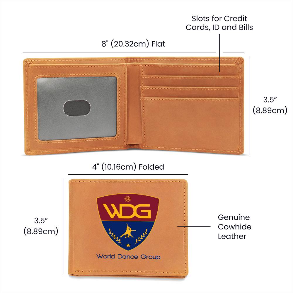 World Dance Group Leather wallet