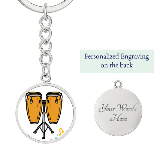Conga Keychain