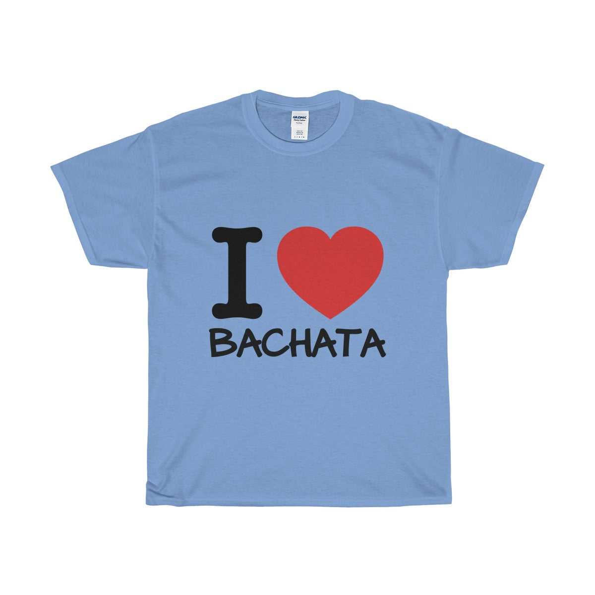 I LOVE BACHATA Unisex Heavy Cotton Tee - World Salsa Championships