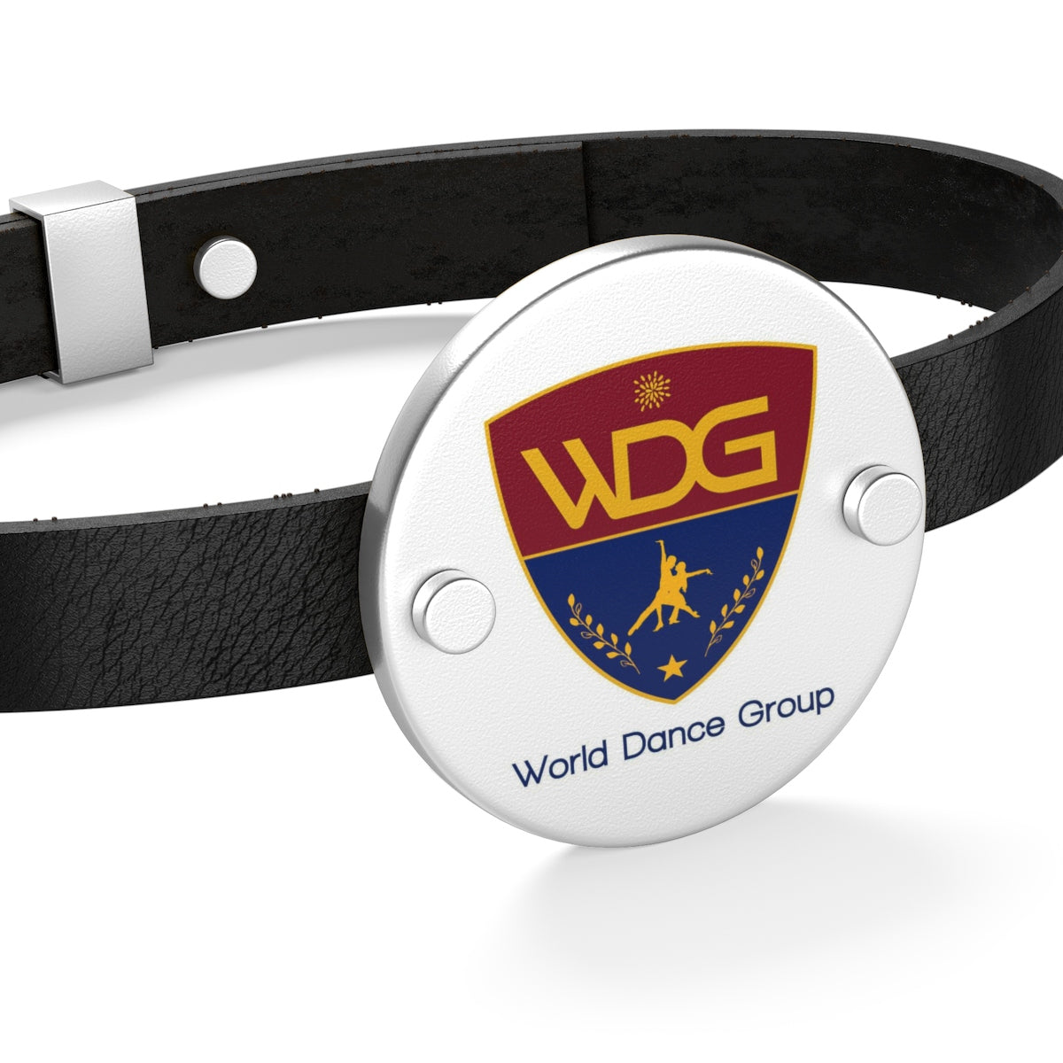 WDG Leather Bracelet - World Salsa Championships