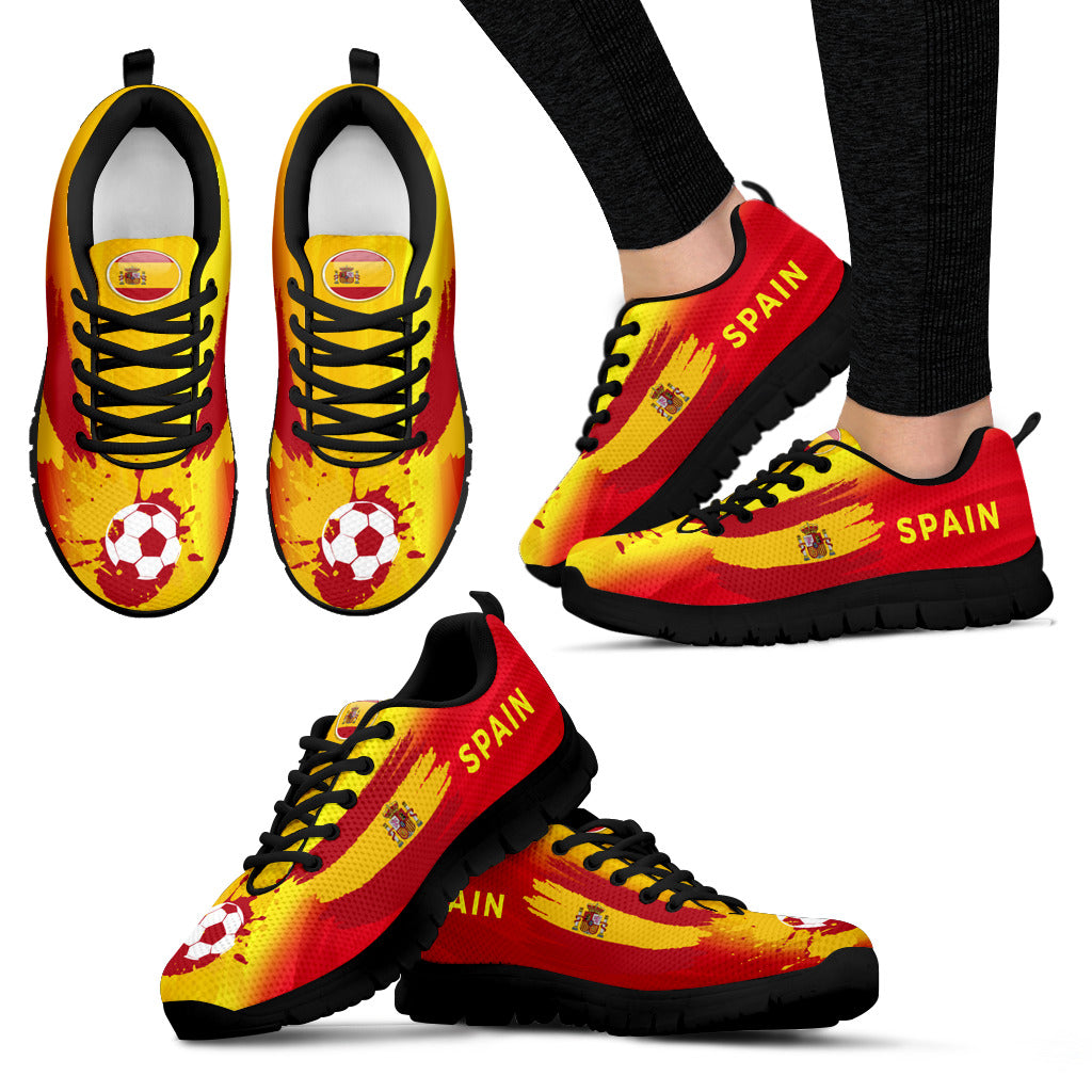 Spain World Cup Sneakers-Women - World Salsa Championships