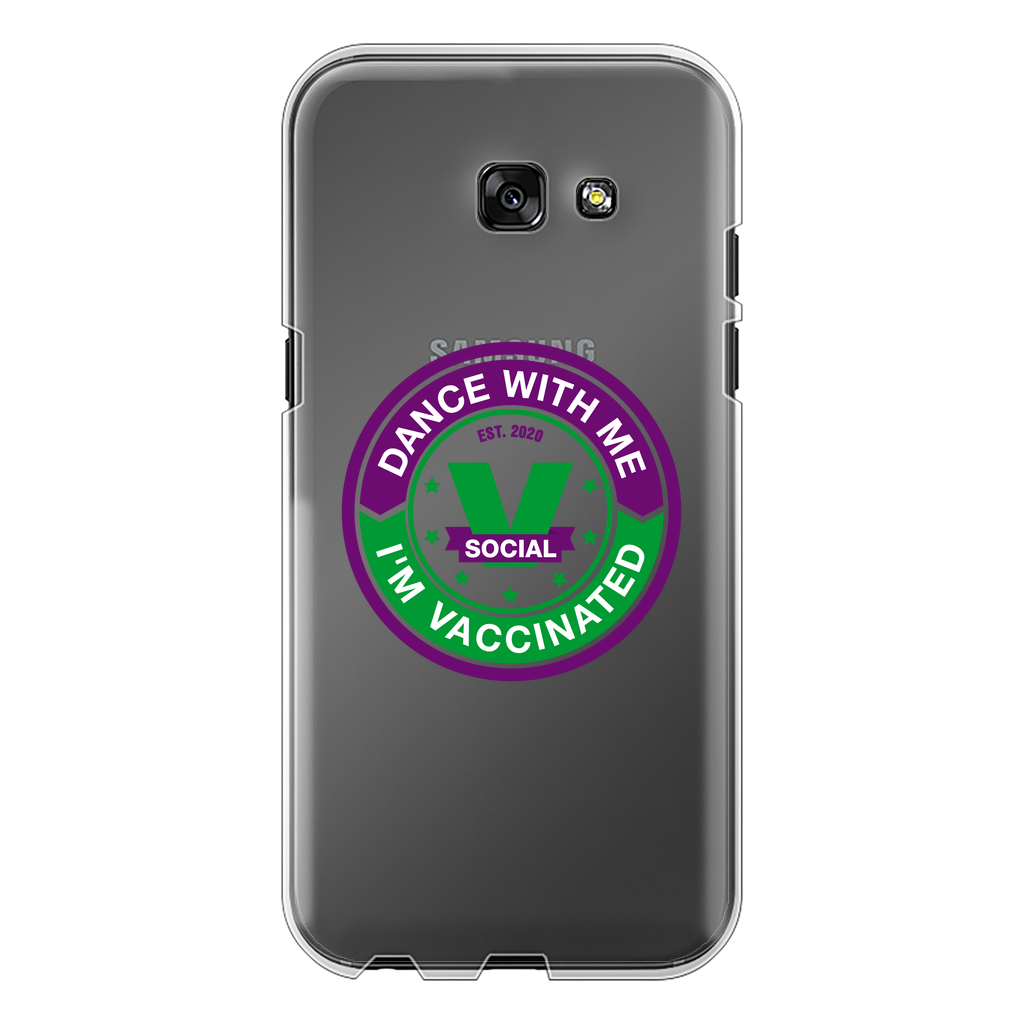 Dance with Me Back Printed Transparent Hard Phone Case - World Salsa Championships