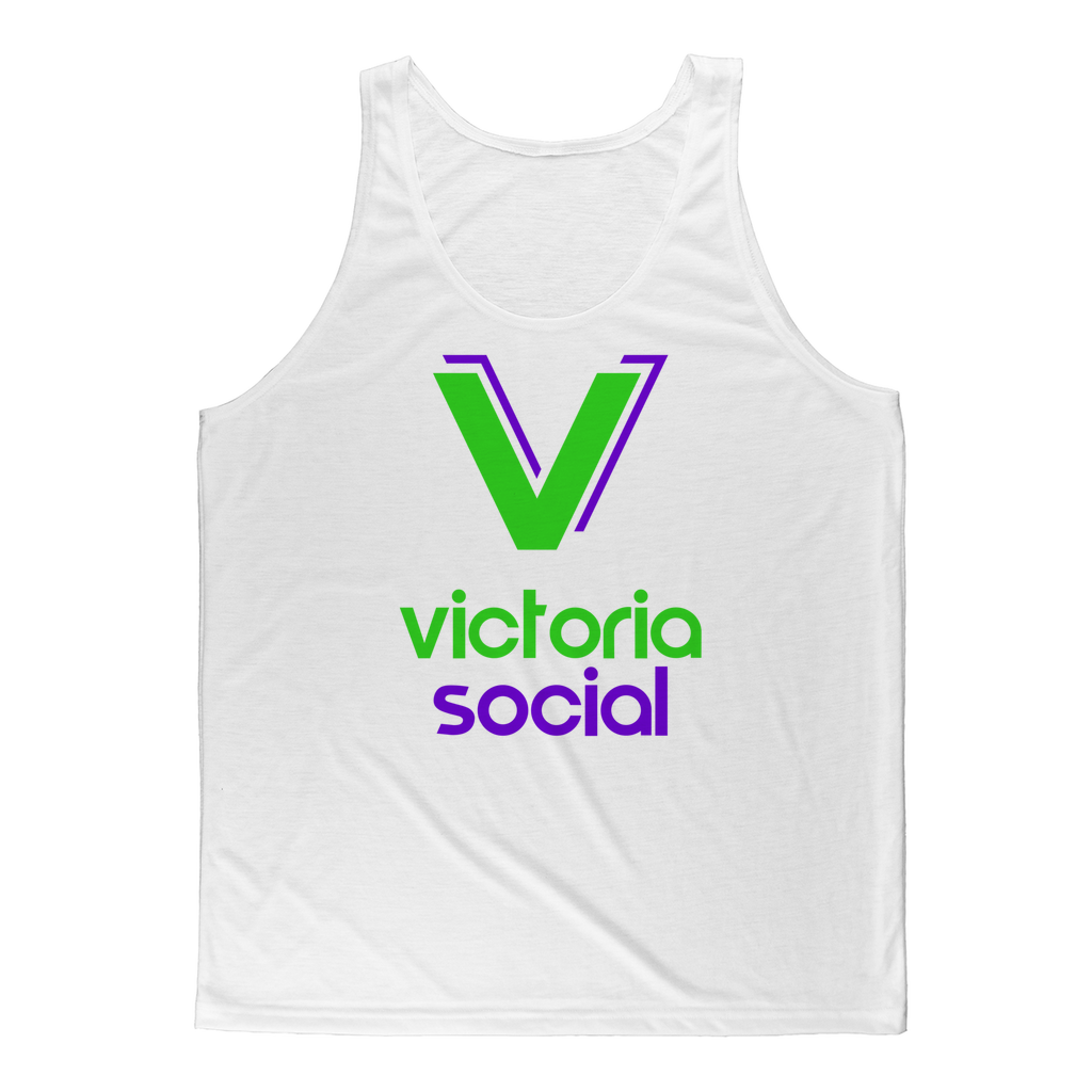 Victoria Social Classic Sublimation Adult Tank Top - World Salsa Championships