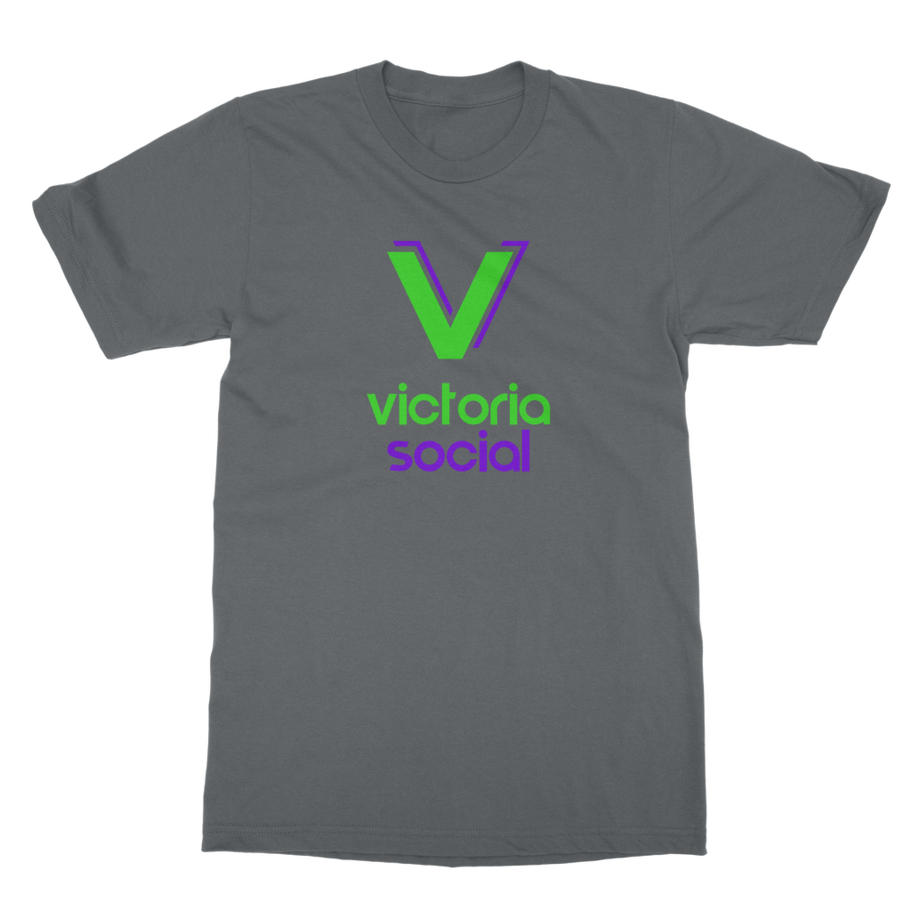 Victoria Social Classic Heavy Cotton Adult T-Shirt - World Salsa Championships