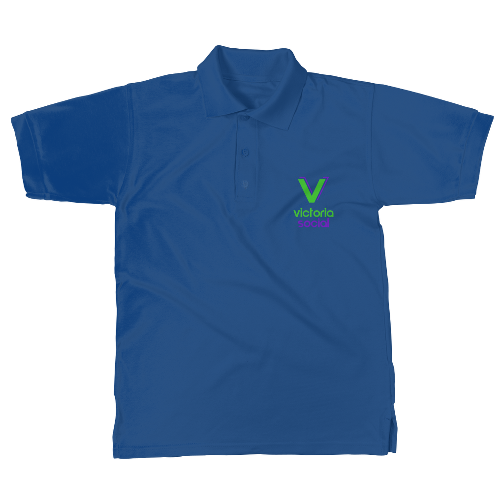 Victoria Social Classic Women's Polo Shirt - World Salsa Championships