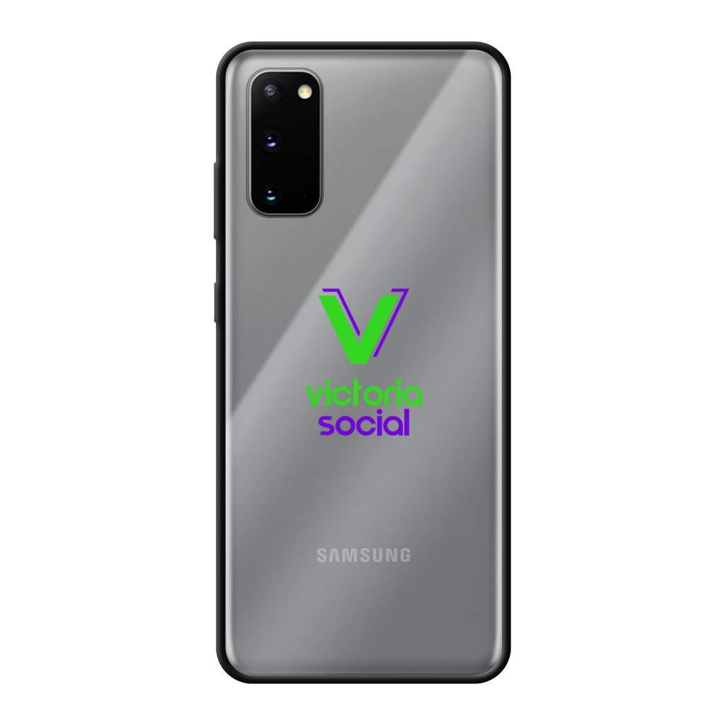 Victoria Social Back Printed Black Soft Phone Case - World Salsa Championships