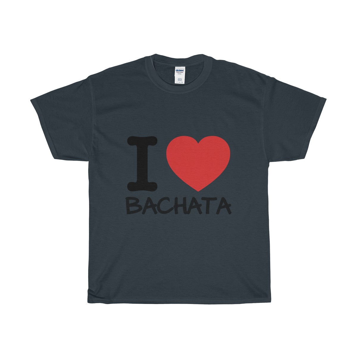 I LOVE BACHATA Unisex Heavy Cotton Tee - World Salsa Championships
