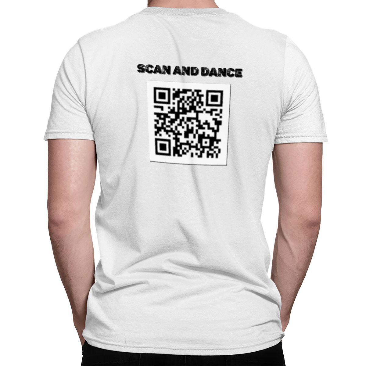 Scan and Dance T-Shirt. Tito Ortos collection NFT edition