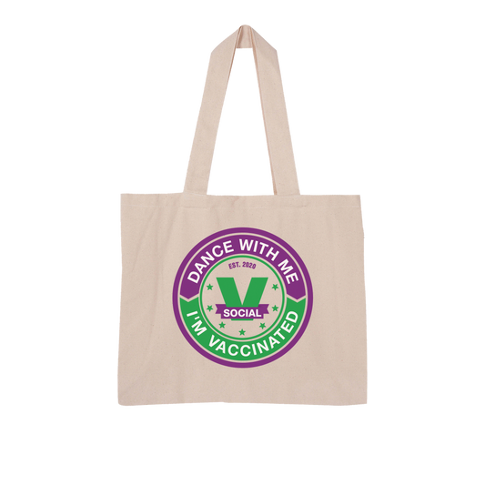 Dance with Me Large Organic Tote Bag - World Salsa Championships