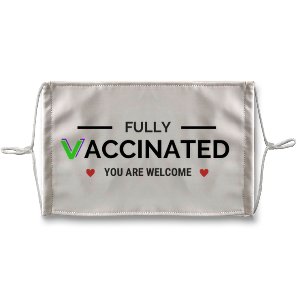 vaccinated Sublimation Face Mask - World Salsa Championships