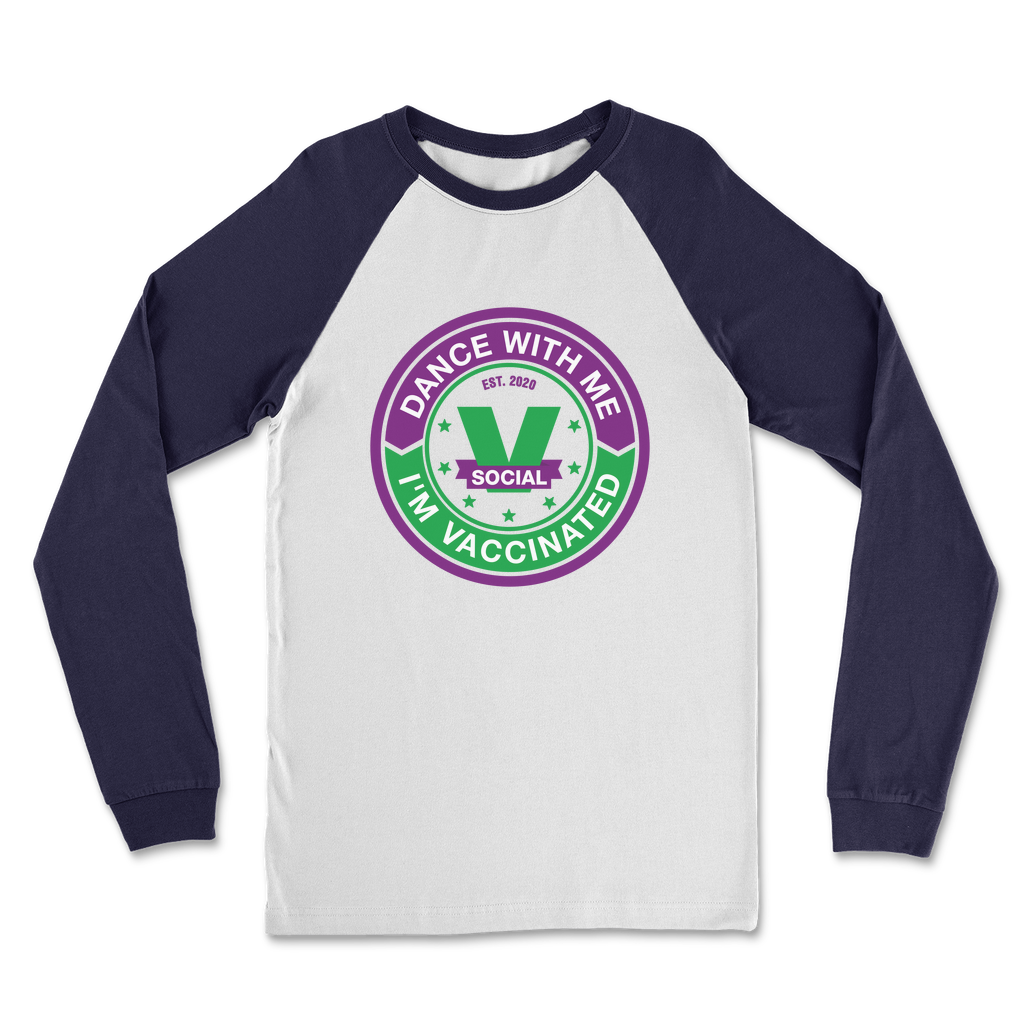 Dance with Me Classic Raglan Long Sleeve Shirt - World Salsa Championships