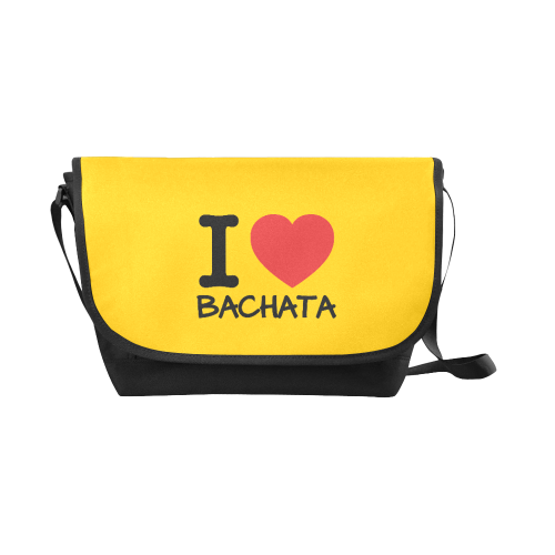 I Love Bachata Messenger Bag New Messenger Bag (Model 1667) - World Salsa Championships