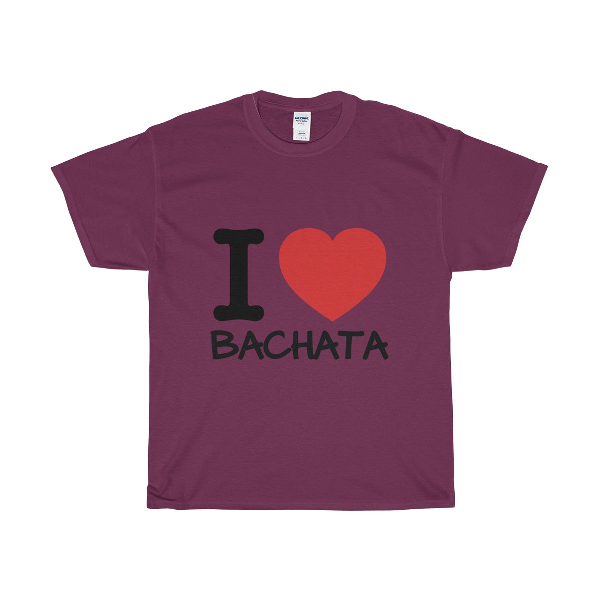 I LOVE BACHATA Unisex Heavy Cotton Tee - World Salsa Championships