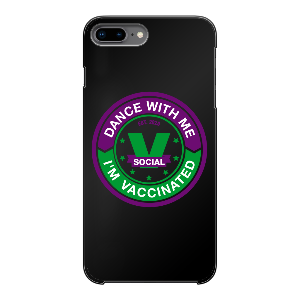 Dance with Me Back Printed Black Hard Phone Case - World Salsa Championships