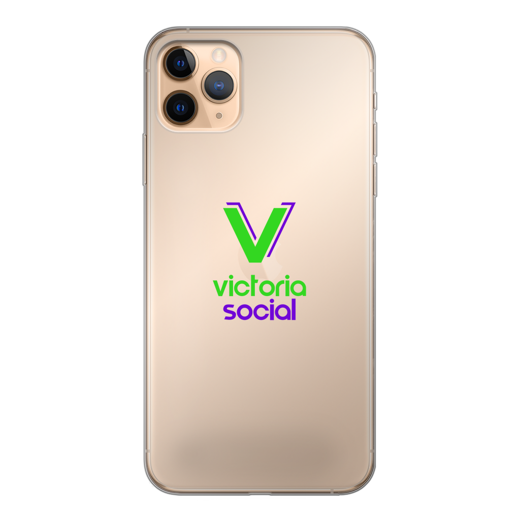 Victoria Social Back Printed Transparent Soft Phone Case - World Salsa Championships