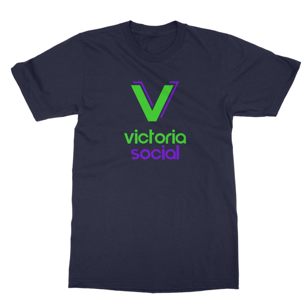 Victoria Social Classic Heavy Cotton Adult T-Shirt - World Salsa Championships