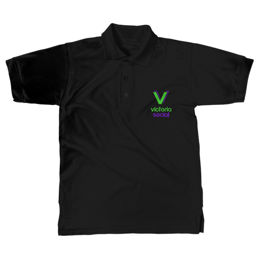 Victoria Social Classic Women's Polo Shirt - World Salsa Championships