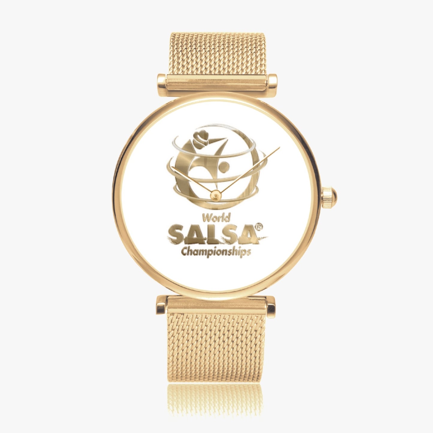 WSC Gold Collection New Stylish Ultra-Thin Quartz Watch