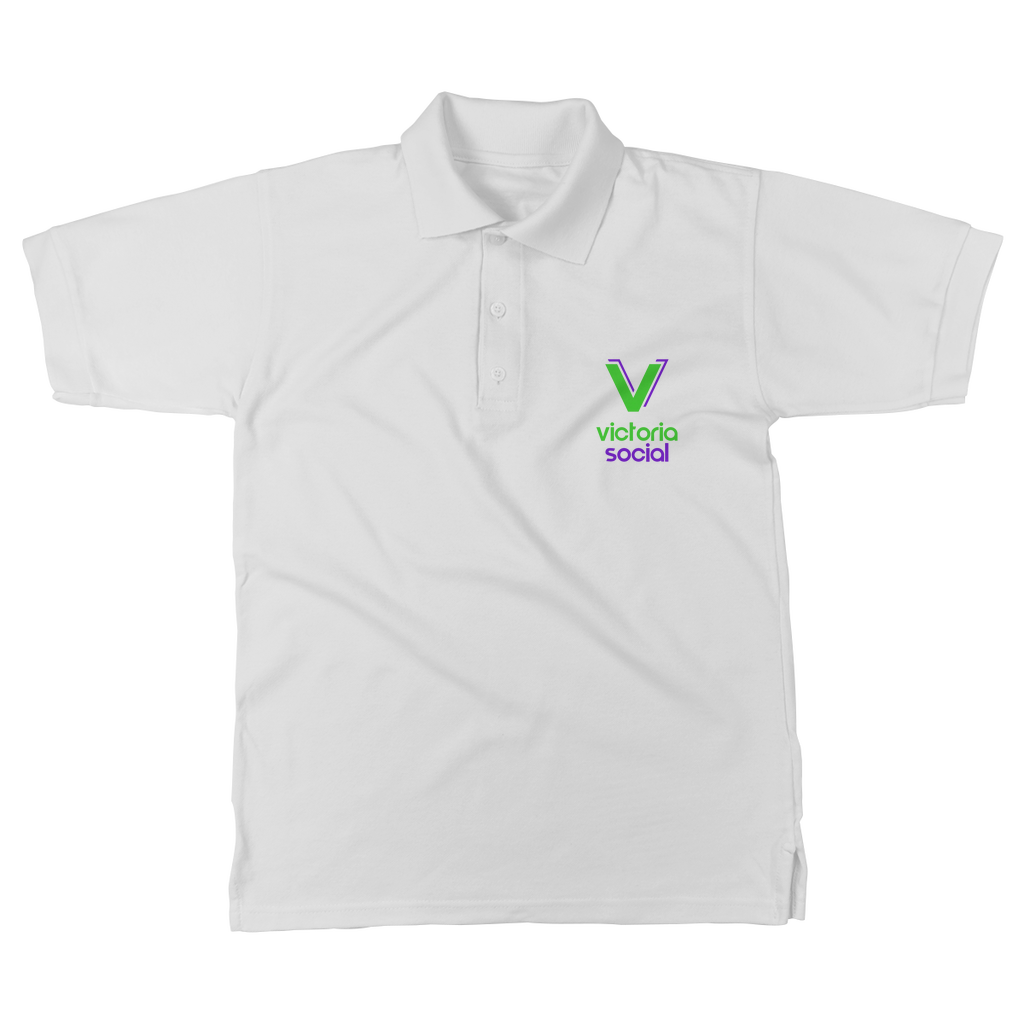 Victoria Social Classic Women's Polo Shirt - World Salsa Championships