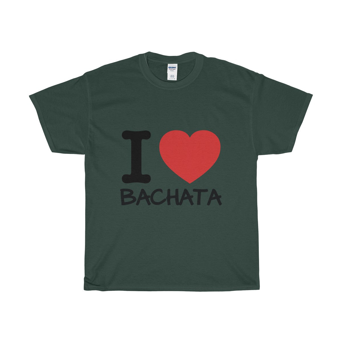 I LOVE BACHATA Unisex Heavy Cotton Tee - World Salsa Championships