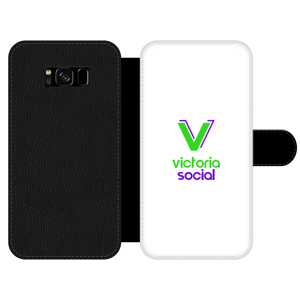 Victoria Social Front Printed Wallet Cases - World Salsa Championships