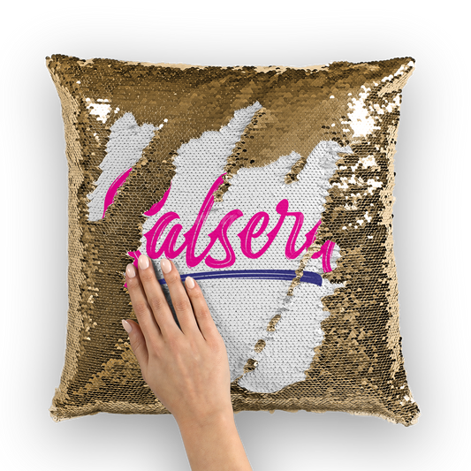 Salsera Sequin Cushion Cover - World Salsa Championships