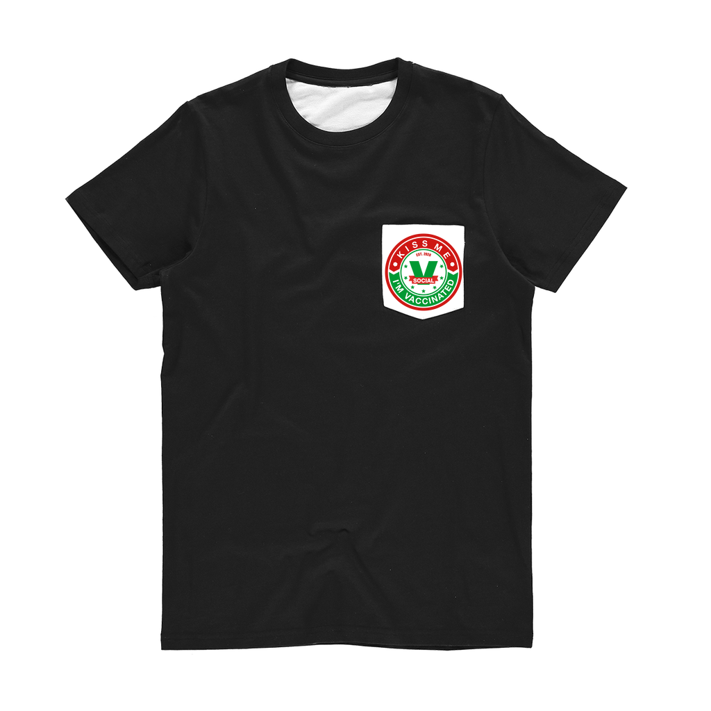 Kiss Me Classic Sublimation Pocket T-Shirt - World Salsa Championships