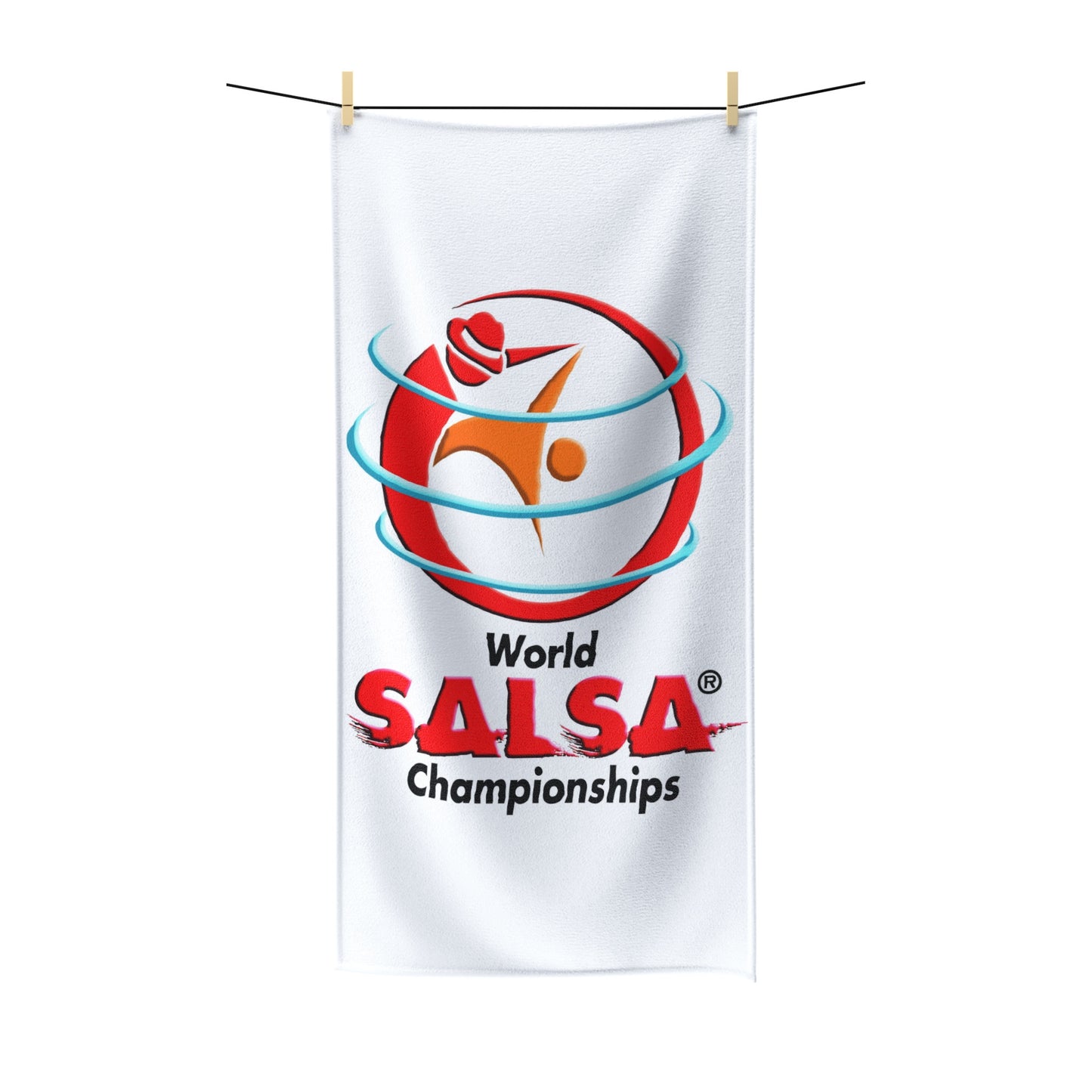 Polycotton Beach Towel - World Salsa Championships