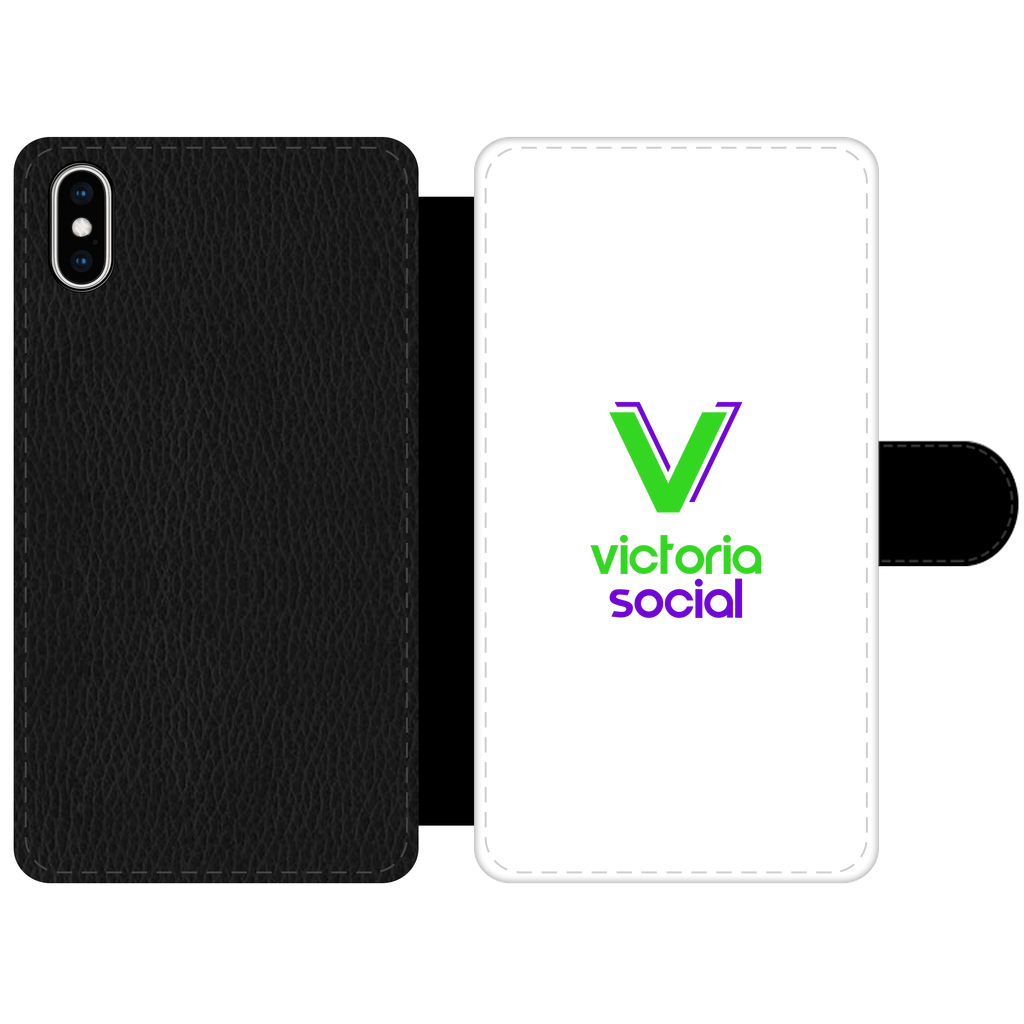 Victoria Social Front Printed Wallet Cases - World Salsa Championships