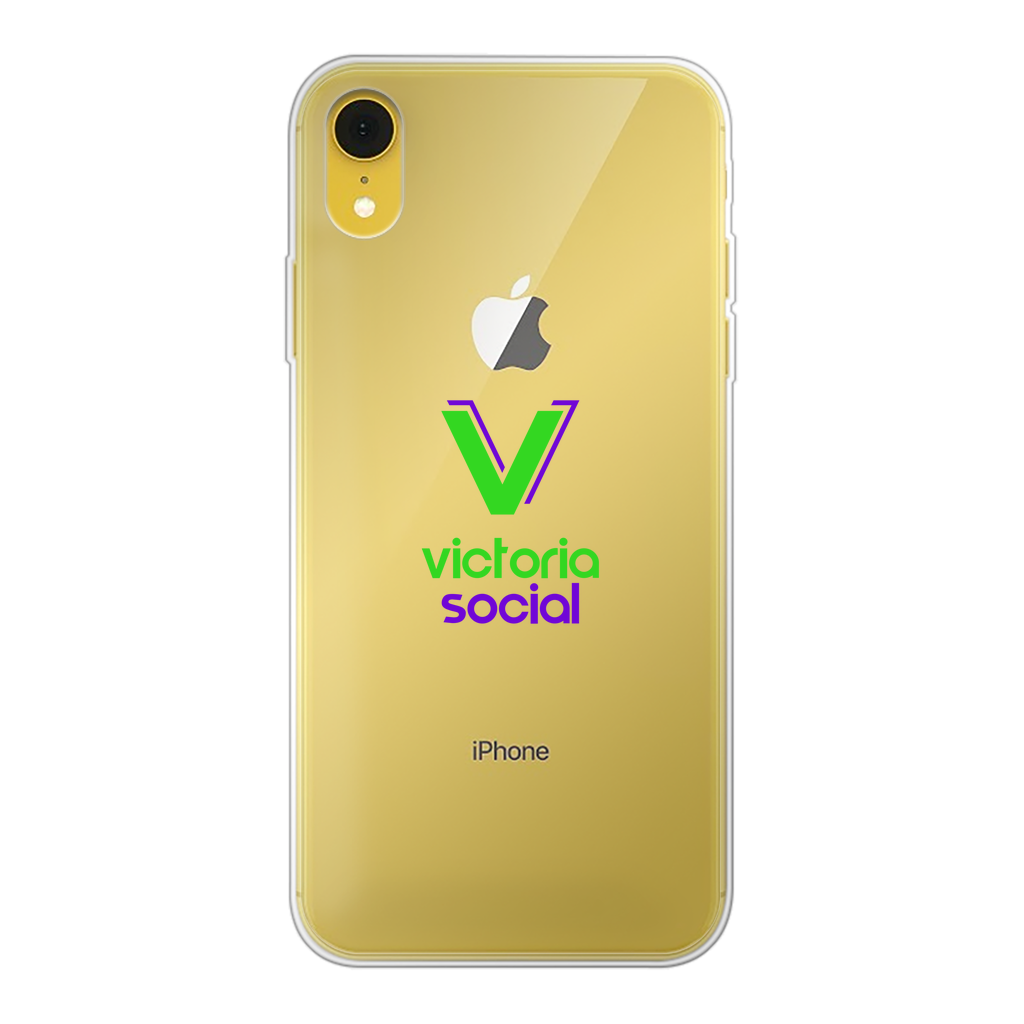 Victoria Social Back Printed Transparent Soft Phone Case - World Salsa Championships