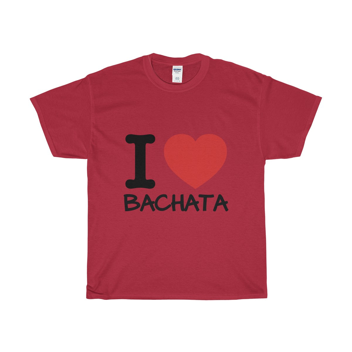I LOVE BACHATA Unisex Heavy Cotton Tee - World Salsa Championships
