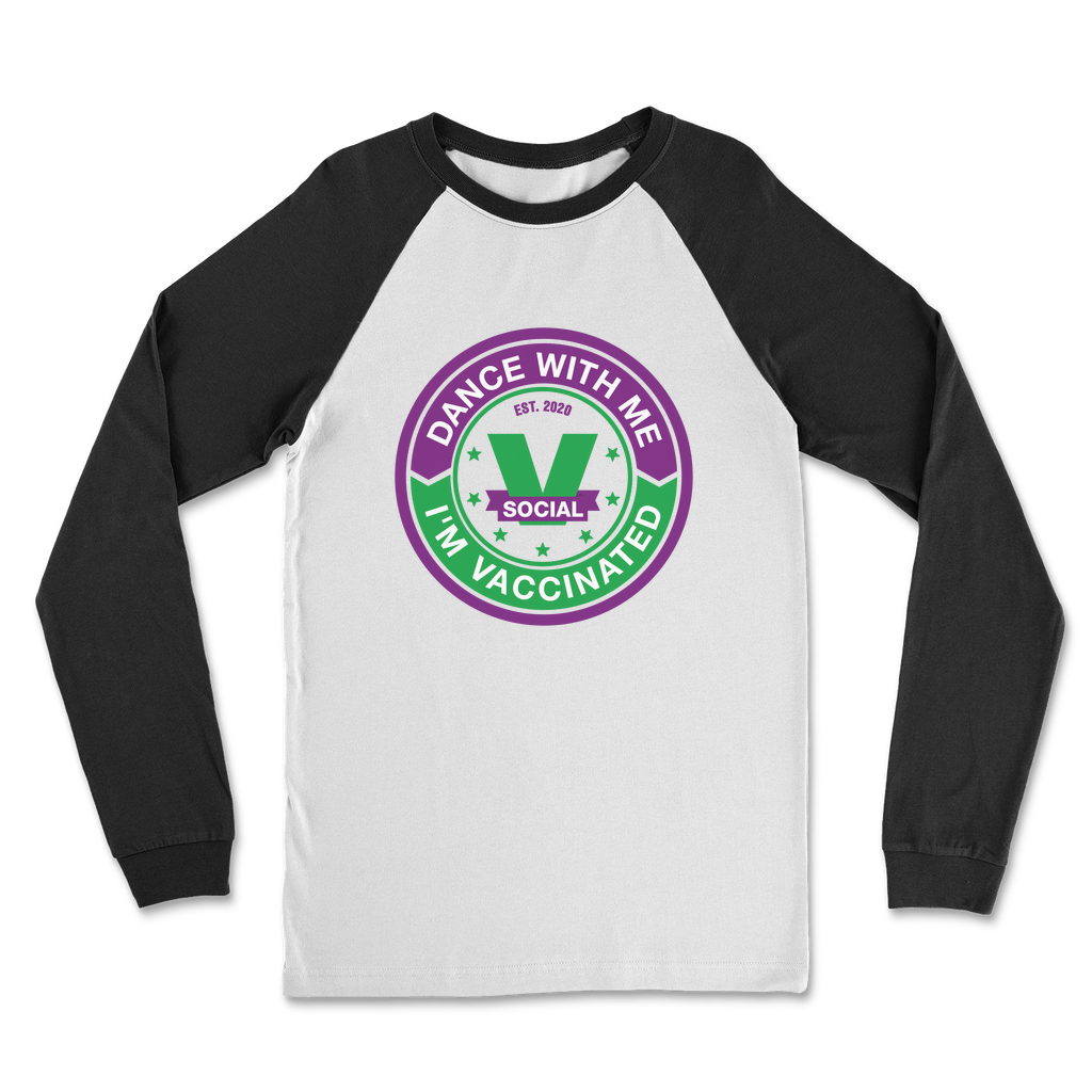 Dance with Me Classic Raglan Long Sleeve Shirt - World Salsa Championships