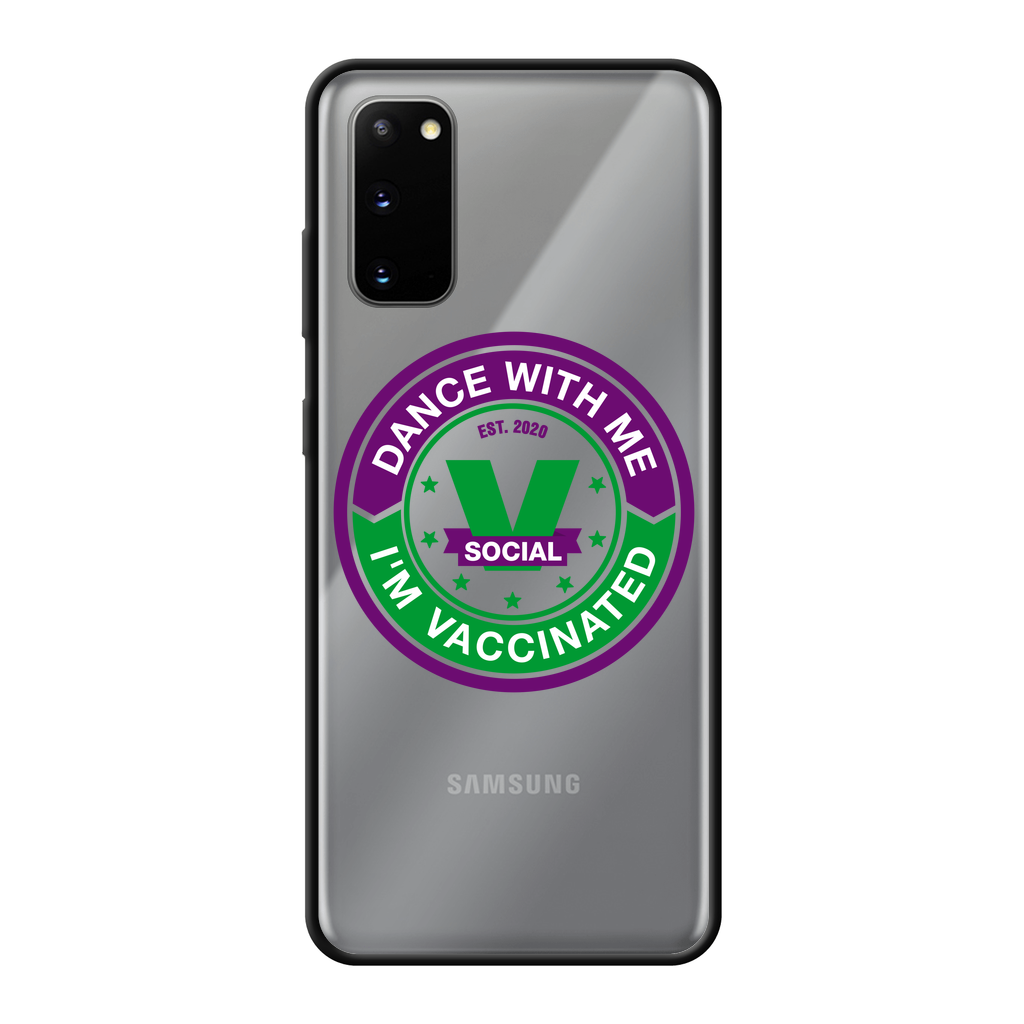 Dance with Me Back Printed Black Soft Phone Case - World Salsa Championships
