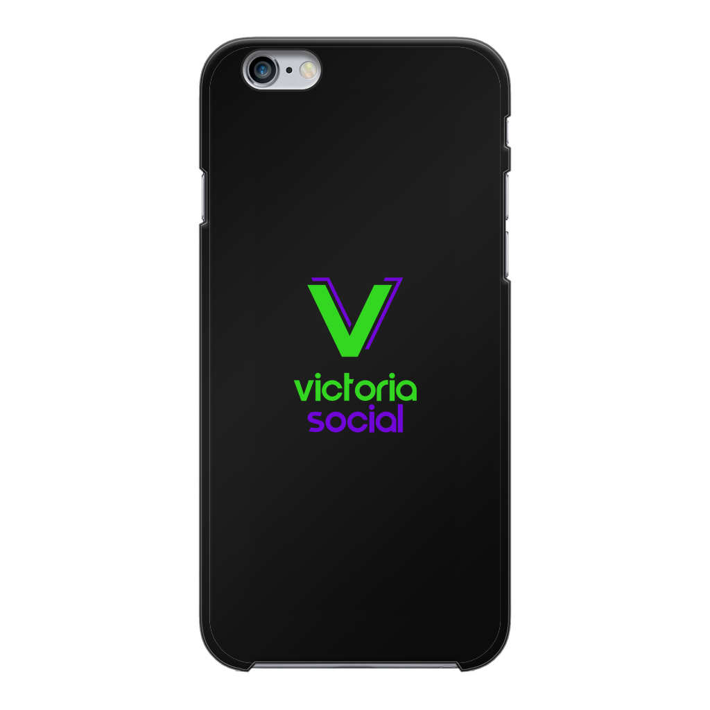 Victoria Social Back Printed Black Hard Phone Case - World Salsa Championships