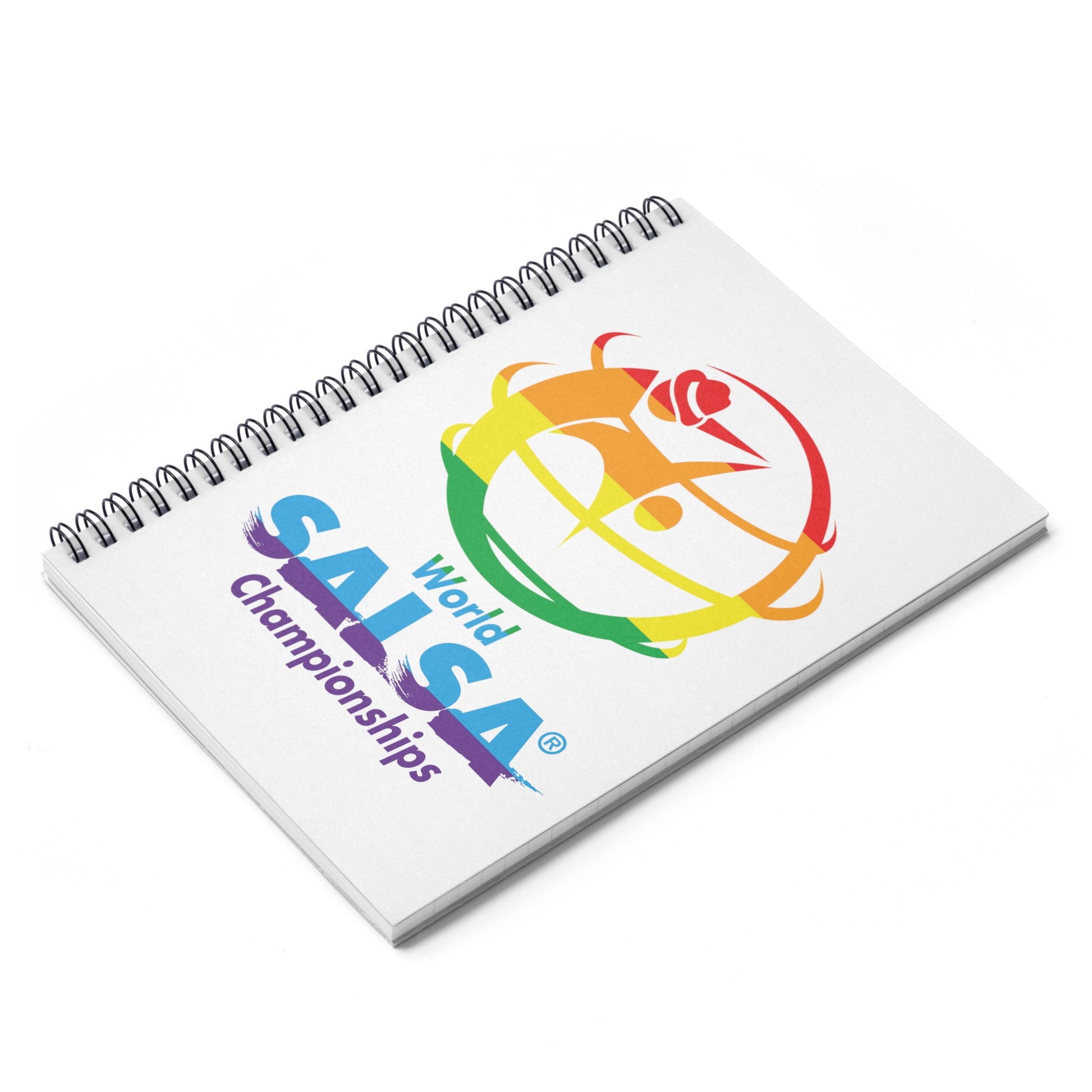 Spiral Notebook - Ruled Line - World Salsa Championships